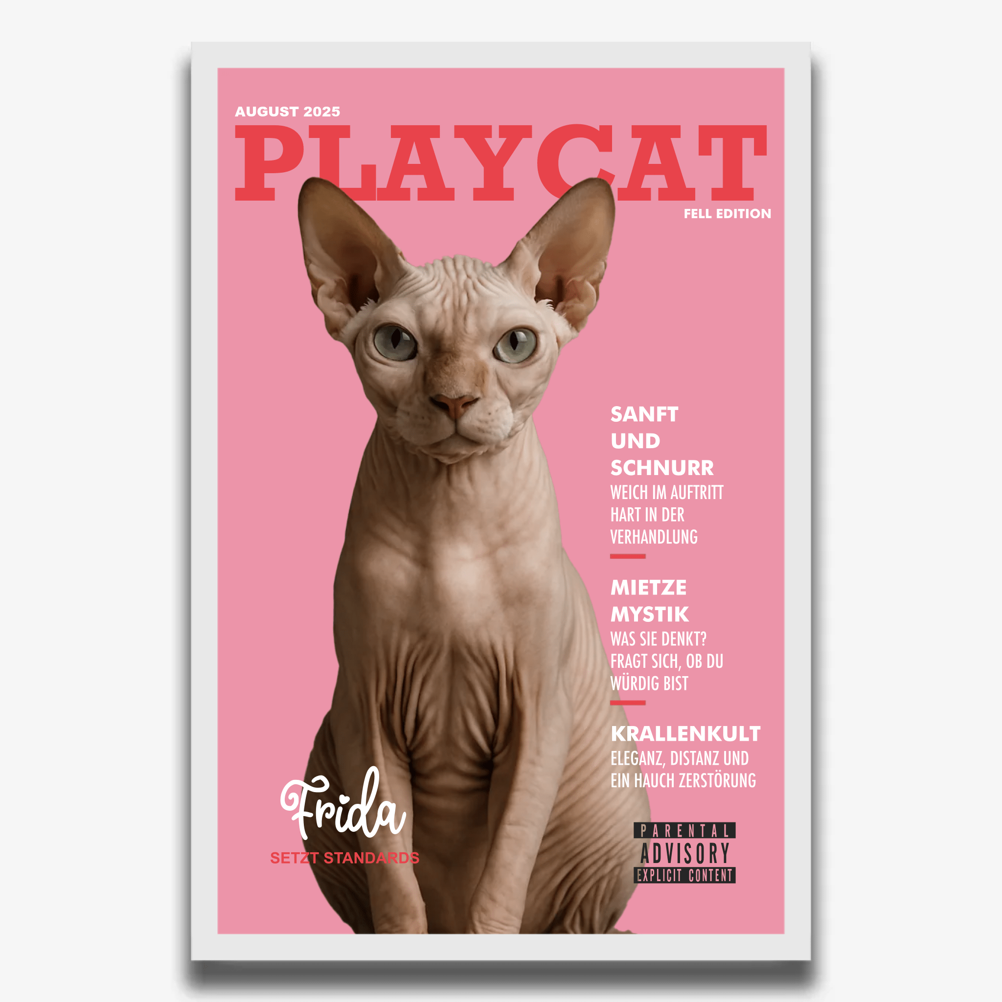 "PLAYCAT" Poster - PetWorld