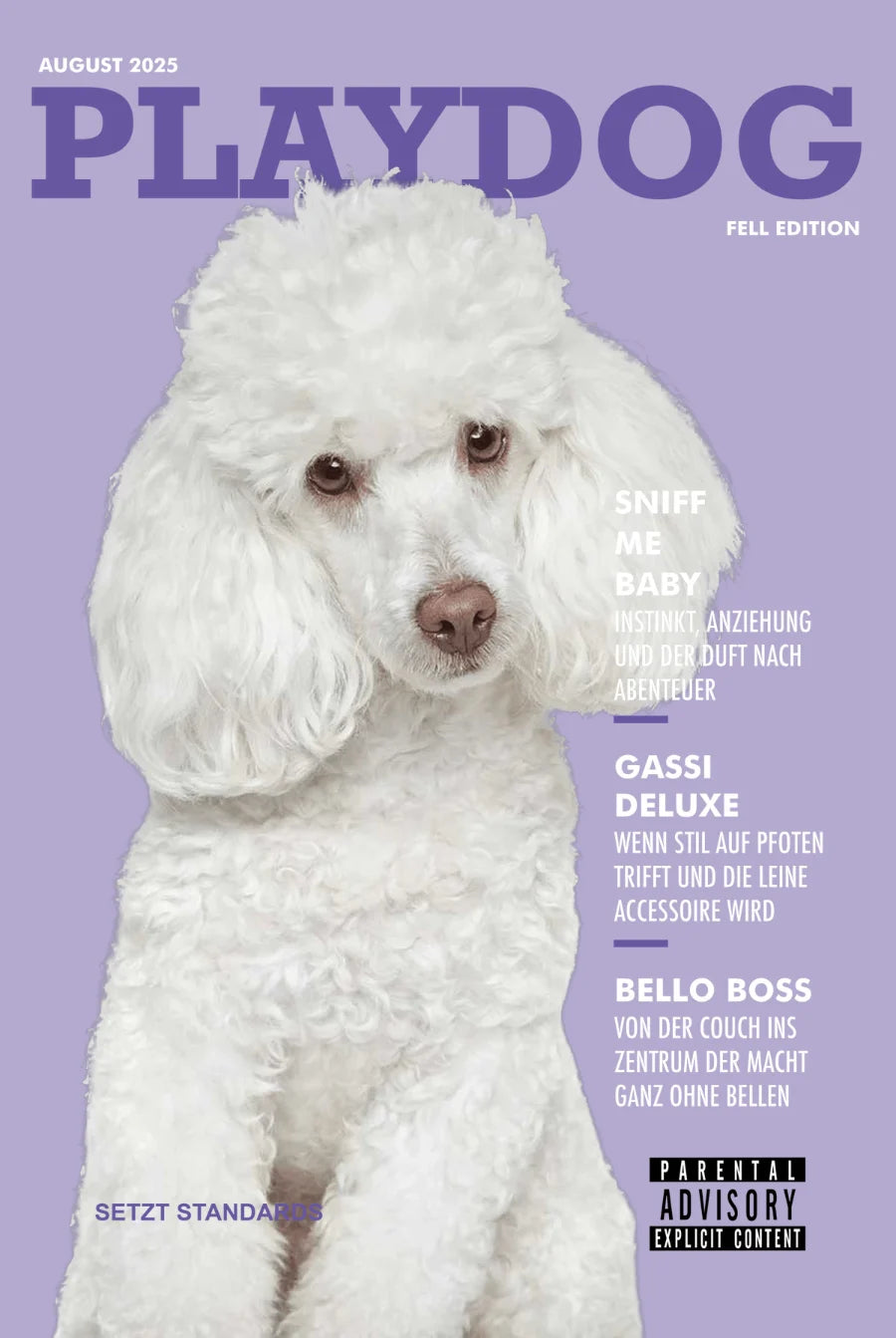 PLAYDOG-Cover mit deinem Namen